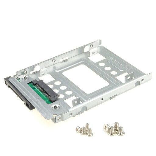 DSLRKIT 2.5 → 3.5変換 2.5インチ HDD/SSD 変換 SATAインターフェース内蔵 HDDケース 3.5インチ 変換ブラケット ネジ付き DSLRKIT 2.5 → 3.5変換 2.5インチ HDD/SSD 変換 SATAインターフェース内蔵 HDDケース 3.5インチ 変換ブラケット ネジ付き
