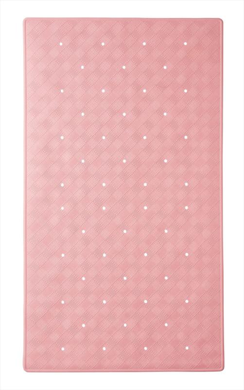 幸和製作所 浴室内バスマット ピンク YM001内容量:1枚重量:700gサイズ:幅400*奥行700*厚み1(mm)浴槽内での転倒防止に役立つ滑りにくいバスマット(浴室内)です。カラー:ピンク