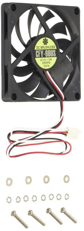 Rakuten - アイネックス ケース用ファン80mm 薄型標準タイプ CFY-80US