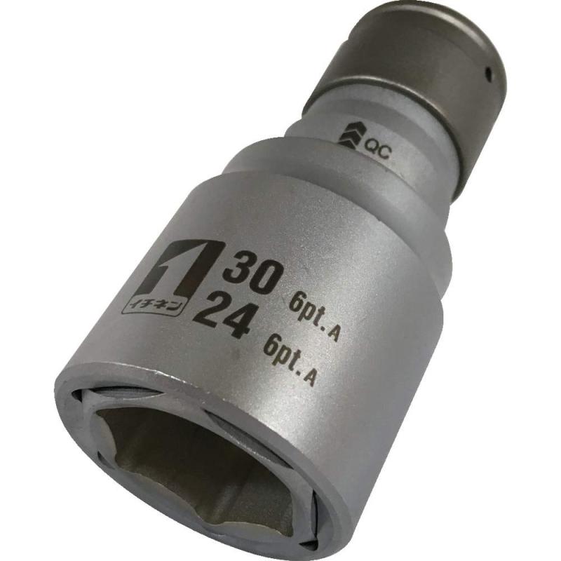 イチネンアクセス MUST TOOL(マストツール) ソケット IM-4W2430O-6K QCソケット ダ...