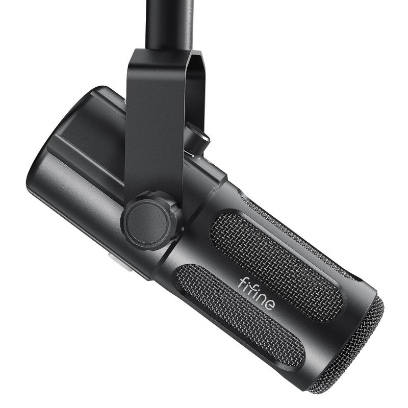 XLR/USB ダイナミックマイク 単一指向性 192KHz高性能 全金属製 多機能 PC/録音機材対応 音楽創作/配信適用 TANK6