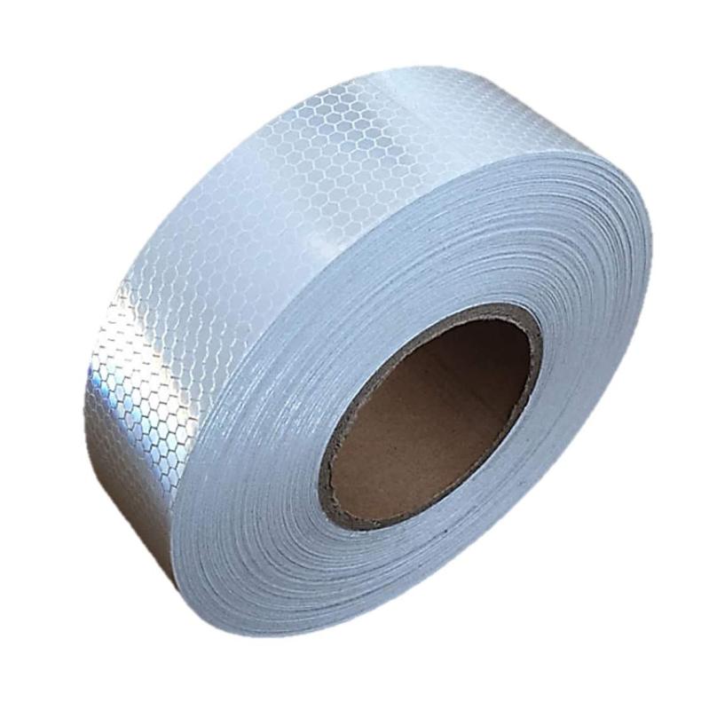 反射 シール 25m長さ×5cm幅 反射シール コンクリート 蛍光反射シール 反射テープ 反射警告テープ 蛍光 テープ