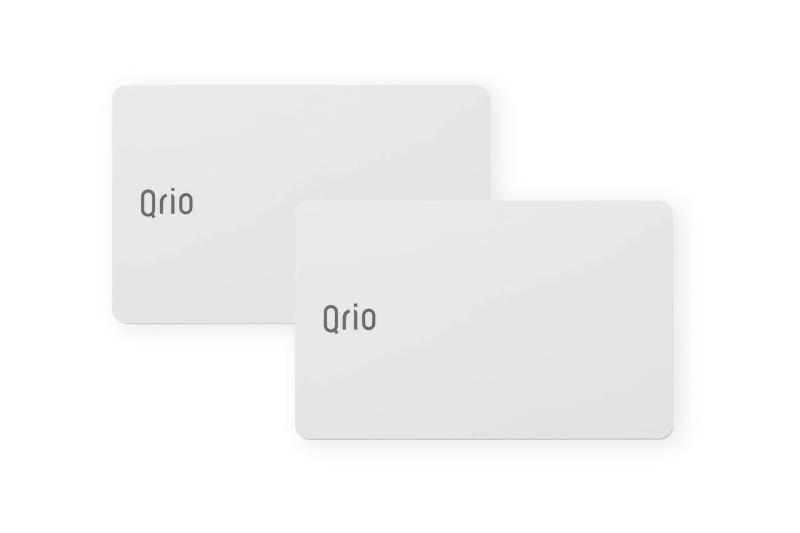 Qrio Card キュリオカード Qrio Pad 専用 カード 暗証番号やカード で解錠 スマートロック スマートホーム AppleWatch Alexa GoogleHome 玄関 ドア ドアロック 鍵 オートロック 自動施錠 ハンズフリー解錠