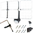 DAISHIN DLA-10T600 センサーライト 6000ルーメン 6灯式 100v コンセント ac 100v 調整 調光 駐車場 賃貸 業務用 調整 取付ブラケット 配管 電池 電池式 停電 威嚇 内玄関 屋外 人感 屋外 防水 明るい 壁