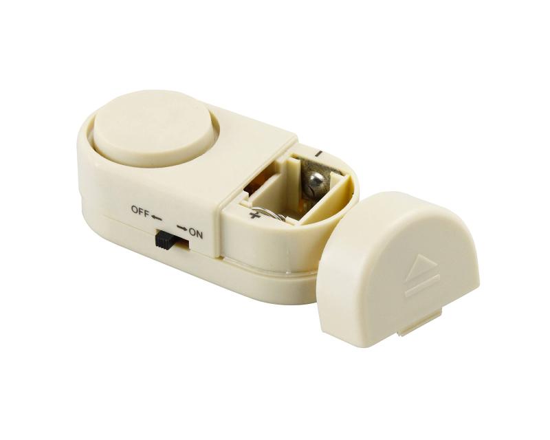 ノムラテック 配線不要 防犯センサー 2個入 ホワイト N-2100