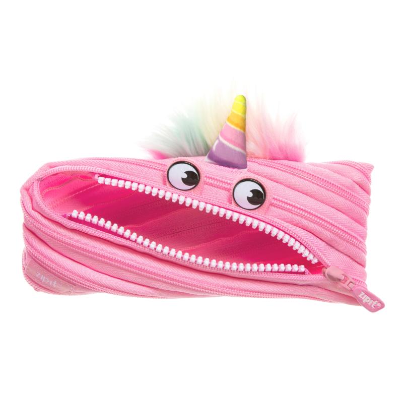 Zipit ZP ユニコーンモンスター ピンク サイズ：約W22 D2 H10 ZP181