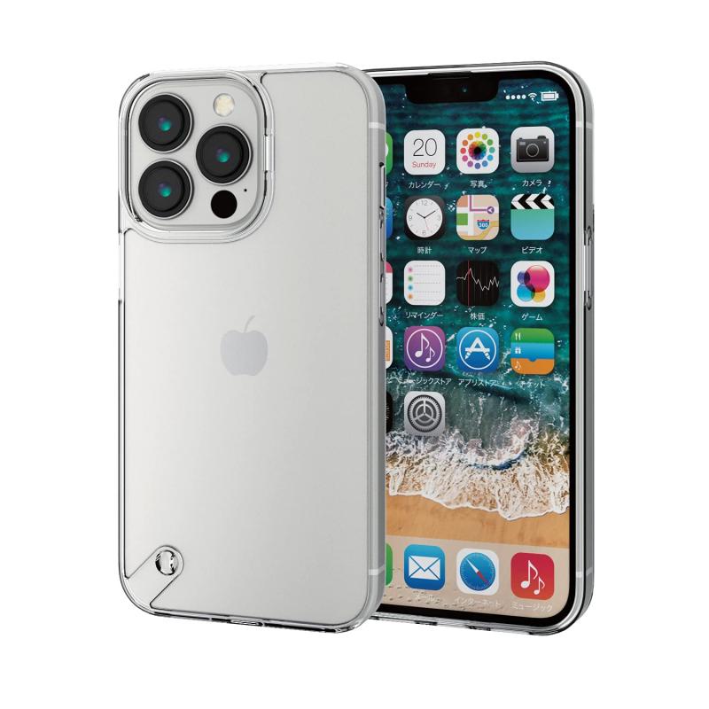 樂天商城 - エレコム iPhone 13 mini ハイブリッドケース スタンダード ブラック PM-A21AHVCKBK