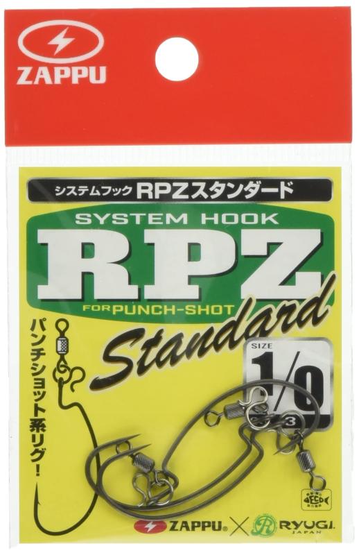 ZAPPU ザップ システムフック RPZスタンダード #1/0~4/0 ジカリグ,パンチショット Zappu)