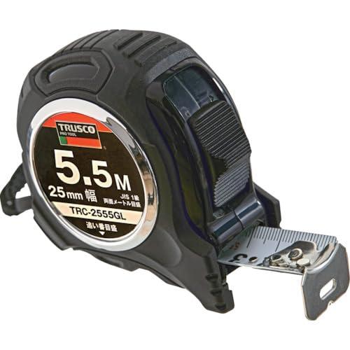 樂天商城 - TRUSCO(トラスコ) 追番目盛りゴムカバー付コンベックス 25幅5.5m TRC-2555GL