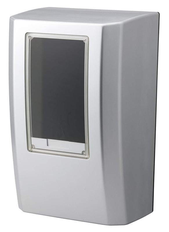 樂天商城 - 日動電工 電力メーターボックス M型 プラチナシルバー MBM-PS
