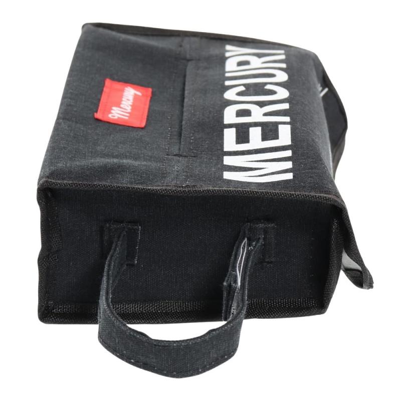 キーストーン ティッシュホルダー ブラック サイズ:W27×D14.5×H8cm マーキュリー キャンバス NEWティッシュボックスカバー [2]
