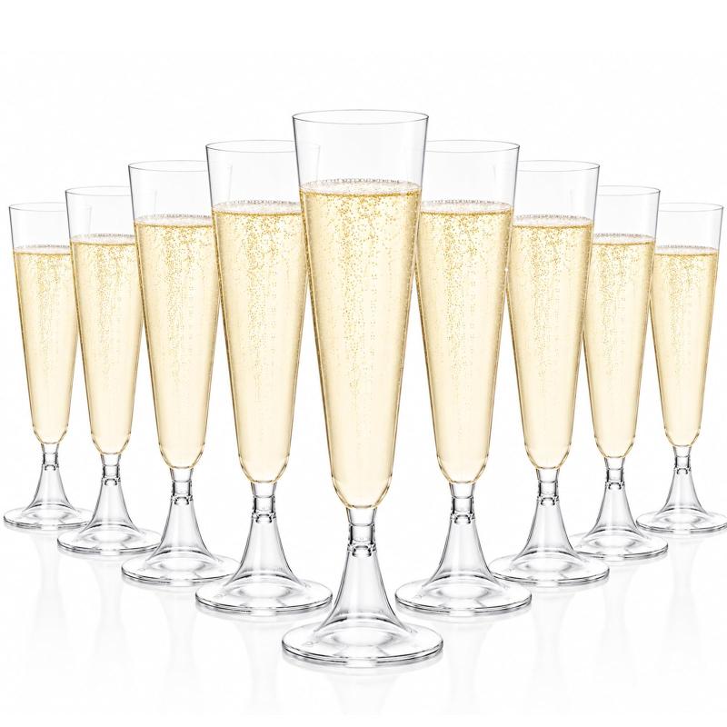 30個入り シャンパングラス 使い捨て 150ML シャンパンタワー 透明 赤ワイングラス 硬質プラスチック パーティー ホリデー キャンプ結婚式 イベント用品 tomstore-10943807 TOMstore パッケージ画像