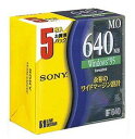 SONY 3.5型MOディスク 5枚 640MB Windowsフォーマット 5EDM-640CDF