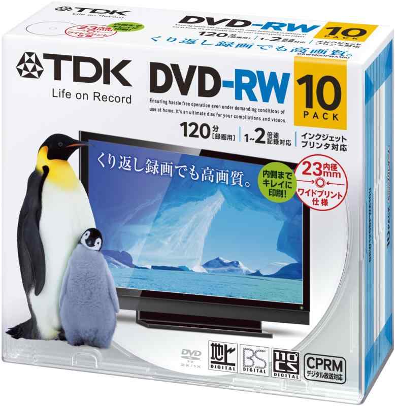 TDK 録画用DVD-RW デジタル放送録画対