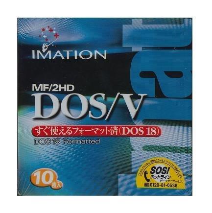 乐天商城 - 3.5インチ2HDフロッピーディスク10枚パック IMATION MF2HD D18-10PA