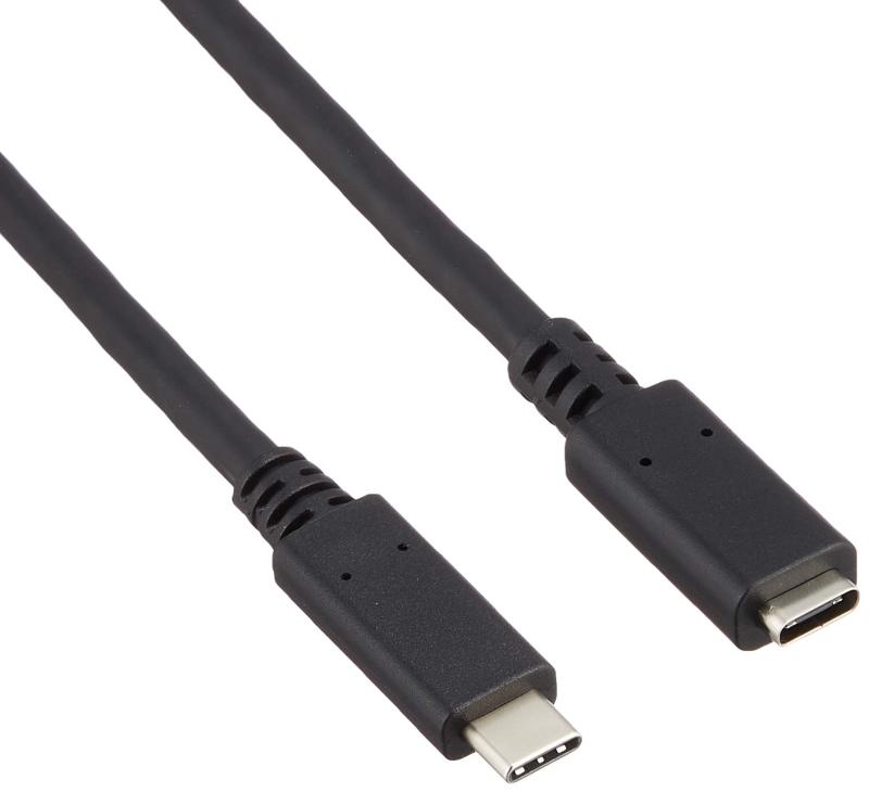 アイネックス(AINEX) PD100W対応 USB3.2Gen1 Type-C延長ケーブル 1m U31CC-MF10
