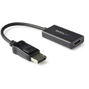 StarTech.com DisplayPort - HDMI ϊA_v^ HDRΉ 4K/60Hz fBXvC|[g(IX) - HDMI(X) DP2HD4K60H