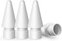 4個入り アップルペンシル 交換用ペン先 Apple Pencil 第1/2世代用 iPadペンシル 第5世代用 ペン先 アップルペンシル ペン先 ipad pencil ぺん 先 ipad pro pencil交換用チップ ペンシル 替え芯 高