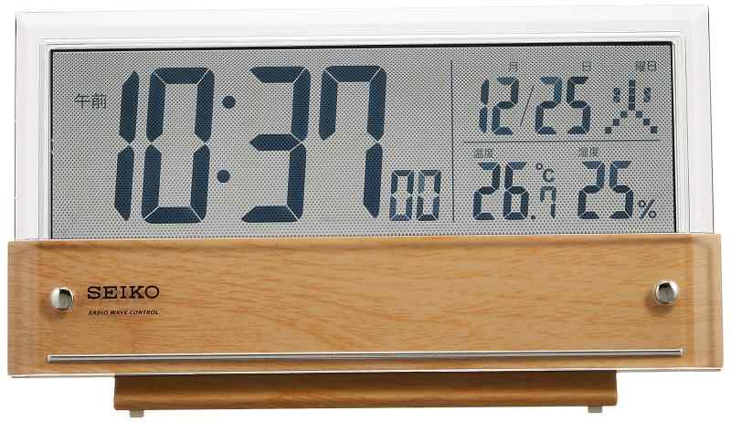 セイコー クロック 電波 デジタル カレンダー(3)