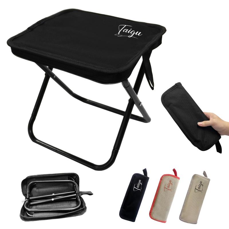 折りたたみ椅子 軽量｜キャンプ 椅子｜コンパクト収納・収納袋付き・携帯便利｜アウトドア・ピクニック・釣り｜日本語説明書付き(ブラック)
