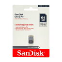 SanDisk ( TfBXN ) 64GB ULTRA Fit USB3.1 tbVhCu ( ǎ ő130MB/s ) SDCZ430-064G m COpbP[Wi n