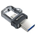 SanDisk ( TfBXN ) 128GB USB[ Ultra Dual Drive M3.0 OTG(AndroidΉ) USB3.0Ή R:150MB/s SDDD3-128G-G46 m COpbP[W n