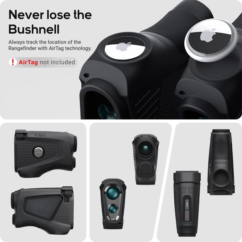 シリコンケース Bushnell PRO X3 X3+ ゴルフレーザー距離計対応 - ブラック