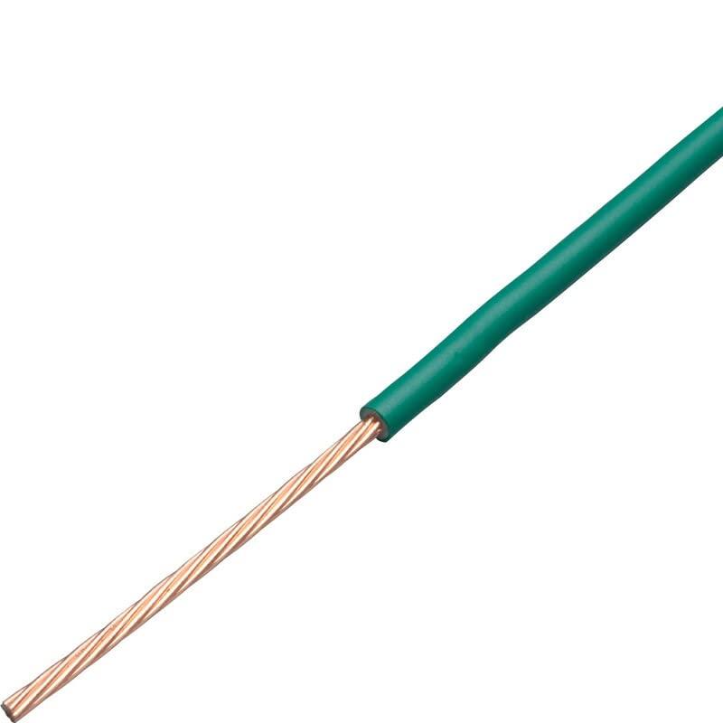 フジクラダイヤケーブル ビニル絶縁電線 IV 5.5 SQ 緑 50M 巻き