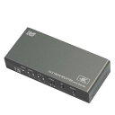 4K60Hz対応 2入力2出力 入力切替機能付 HDMI分配器(ダウンスケール対応) RS-HDSP22-4K