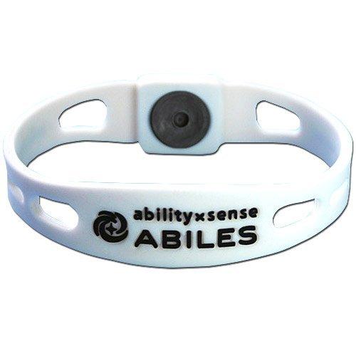 樂天商城 - ABILES(アビリス) PLUS ブレスレット/アンクレット ホワイト S (17cm) 440466