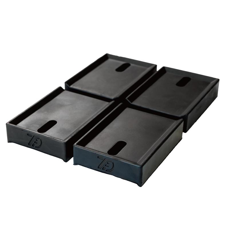 あしあげ隊 TFi-3025 エアコン室外機用 防振・防音ゴムマット タツフト (旧:hmd-3025)