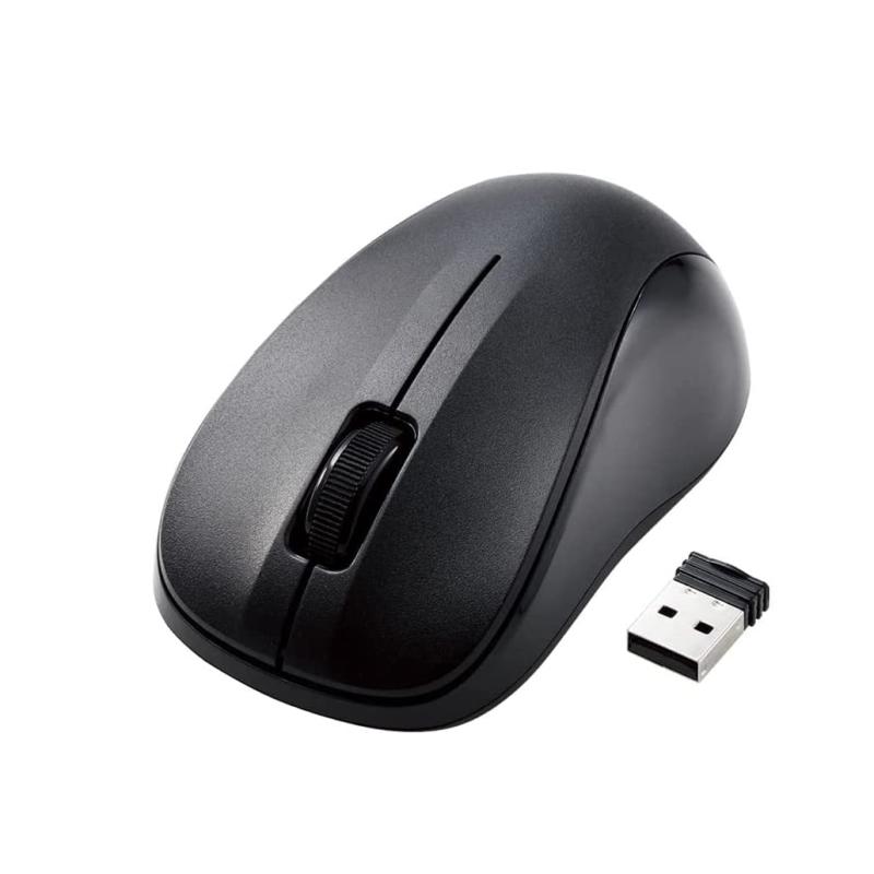 Ball Type Mouse - マウス ワイヤレスマウス Sサイズ 抗菌 RoHS指令準拠 ブラック M-K5DRKBK/RS