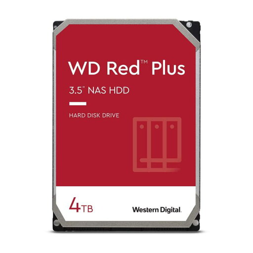 Western Digital ウエスタンデジタル WD Red Plus 内蔵 HDD ハードディスク 4TB CMR 3.5インチ SATA 5400rpm キャッシュ256MB NAS WD40EFPX-EC Western Digital ウエスタンデジタル WD Red Plus 内蔵 HDD ハードディスク 4TB CMR 3.5インチ SATA 5400rpm キャッシュ256MB NAS WD40EFPX-EC