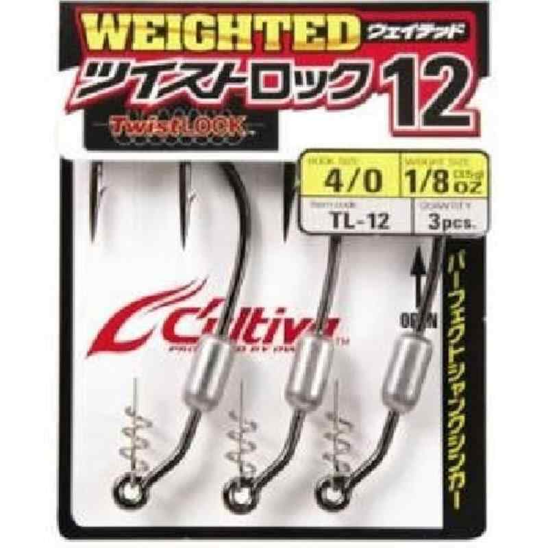 オーナー(OWNER) TL-12 ウェイテッドツイストロック フック 12 11692 釣り針
