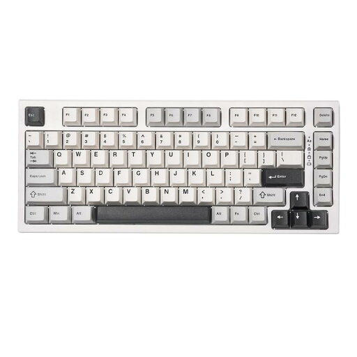 YZ75 75% ホットスワップ対応ワイヤレスゲーミングキーボード RGBバックライト BT5.0/2.4G/USB-C、Dye Sub PBTキーキャップ Linux/Win/Mac用 技適認証取得(Gateron G Pro 赤軸,ホワイト) YZ75 75% ホットスワップ対応ワイヤレスゲーミングキーボード RGBバックライト BT5.0/2.4G/USB-C、Dye Sub PBTキーキャップ Linux/Win/Mac用 技適認証取得(Gateron G Pro 赤軸,ホワイト)