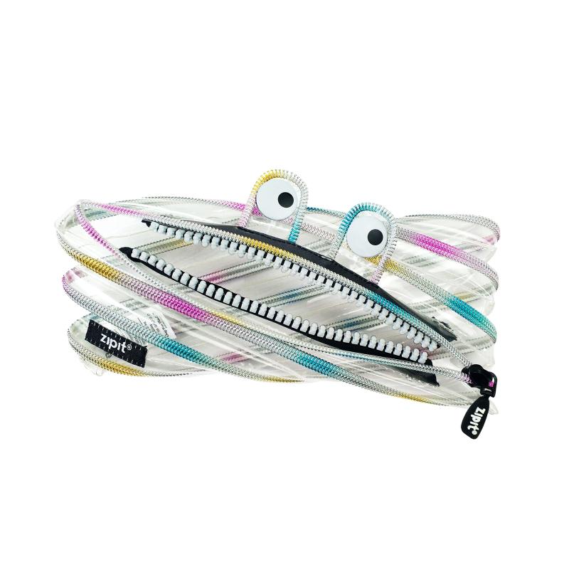 ZIPIT [Zipit] 化粧ケース クリアモンスター マルチカラー