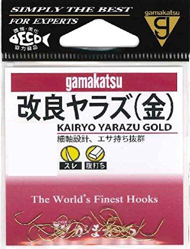 樂天商城 - がまかつ(Gamakatsu) 改良ヤラズ フック 金 各種 釣り針