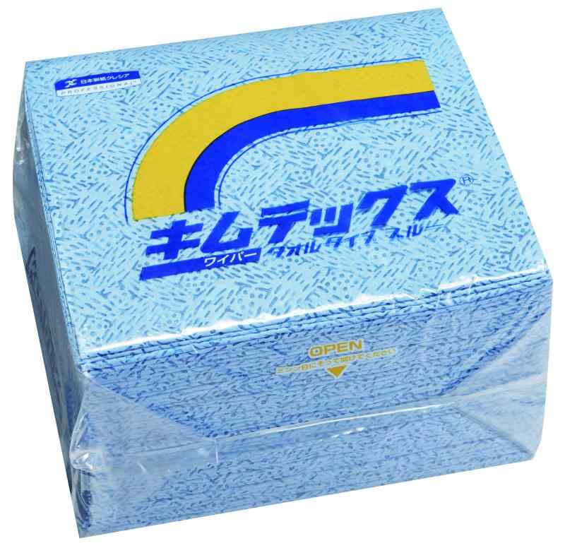 樂天商城 - 【ケース販売】 クレシア キムテックス タオルタイプ ブルー 50枚/束 ×12束入 60732
