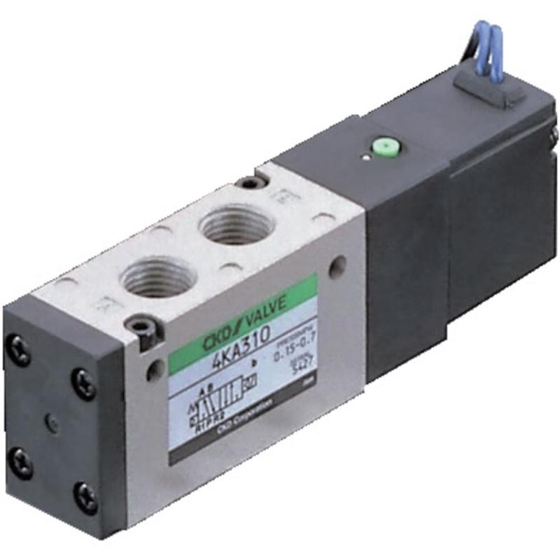 樂天商城 - CKD 4Kシリーズパイロット式5ポート弁セレックスバルブ 4KA31008AC200V