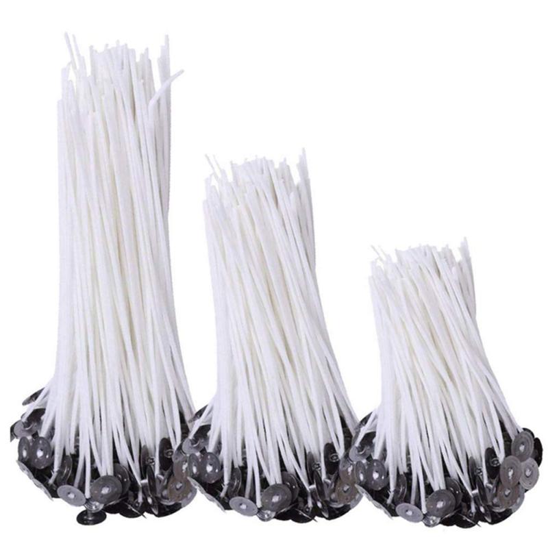 （100本）キャンドル用芯 ろうそくの芯 ソイワックス加工 キャンドル芯 ソイワックス 綿100% キャンドル用芯 ろうそくの芯 ソイワックス加工 キャンドル芯 キャンドルコア ソイワックス 綿10