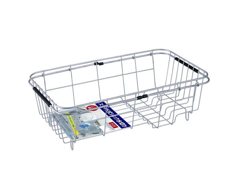 アスベル スライド式シンク水切りバスケット 「ポゼ」 4349