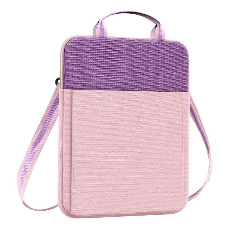 タブレットケース 小学生 13.3インチまで対応 パソコンバッグ ランドセル PC収納バッグ クロームブックケース ポリウレタン製 大容量収納 手提げバンド/肩ストラップ付き iPad Air/Pro 13イ