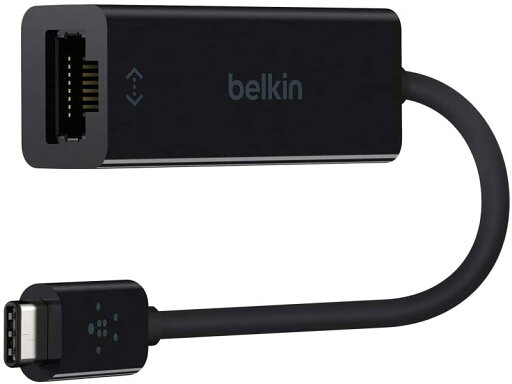 Belkin USB-C to Gigabit Ethernet 変換アダプター 有線LAN iPad Pro / MacBook Pro / Air Surface / Chromebook / iPhone 15対応 F2CU040BTB Belkin USB-C to Gigabit Ethernet 変換アダプター 有線LAN iPad Pro / MacBook Pro / Air Surface / Chromebook / iPhone 15対応 F2CU040BTB