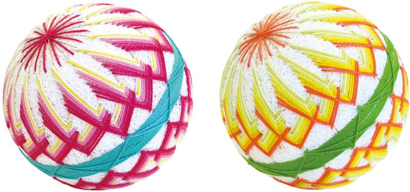 オリムパス製絲 手まりキット 満開の桃 2個セット TM-11