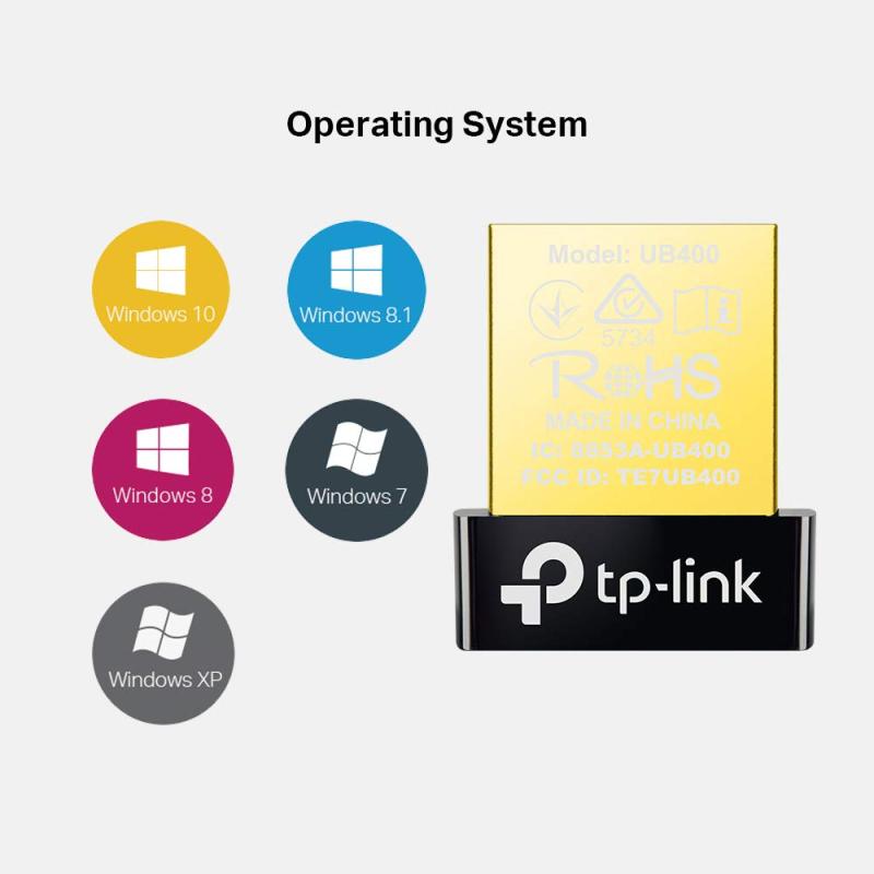 TP-Link Bluetooth USBアダプタ ブルートゥース子機 PC用/ナノサイズ / Ver4.0 / 3年 UB400