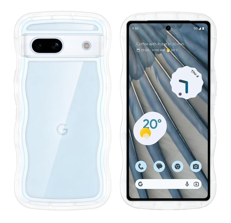 樂天商城 - 【】Google Pixel6A ケース 韓国 おしゃれ シンプル 波状エッジ ピクセル6A ソフト TPU うねうね 純透明 創意 超軽量 薄型 スマホケース 黄ばみなし 指紋防止 擦り傷防止 全面保護 ピクセル6A