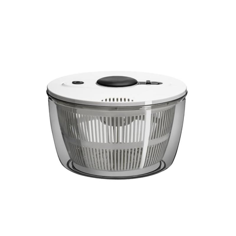 サラダスピナー 野菜水切り器 小さめ 21×21×13cm Sサイズ 片手で簡単操作素早く水切り、調理をもっと効..