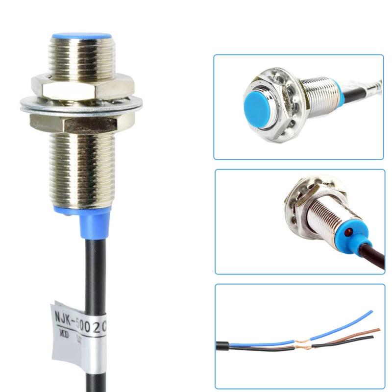 2個 近接センサーDC5-30V NJK-5002C ホールセンサ ホール効果スイッチ 近接センサ NPN3線式ノーマルオープン マグネット付 近接スイッチブラケット M12 tomstore-10939097 TOMstore サンプル画像2