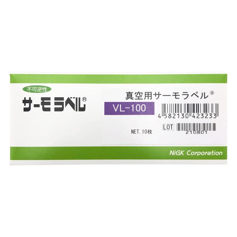 樂天商城 - 日油技研工業 真空用サーモラベル4点表示 不可逆性 100度 VL100