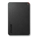 BUFFALO 2.5インチ(ポータブル) 外付けHDD 1TB ブラック HD-PCF1.0U3-BBE